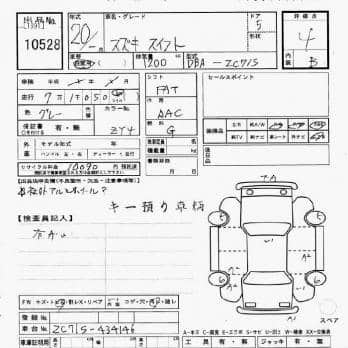 SUZUKI SWIFT 2008