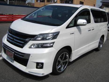 TOYOTA VELLFIRE HYBRID ZR G EDITION 2012