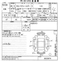 TOYOTA COROLLA FIELDER 1.5X 2016