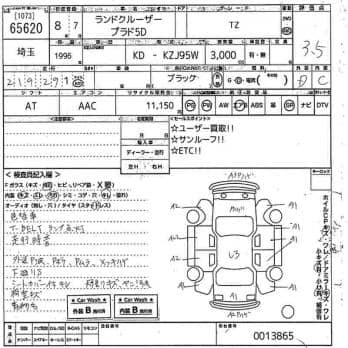 TOYOTA LAND CRUISER PRADO TZ 1996