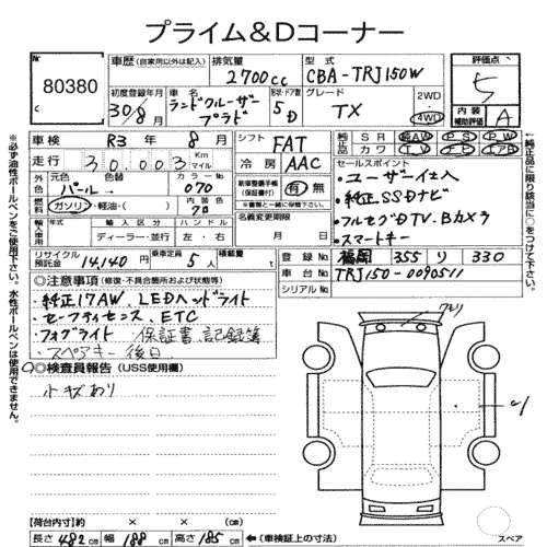 TOYOTA LAND CRUISER PRADO TX 2018