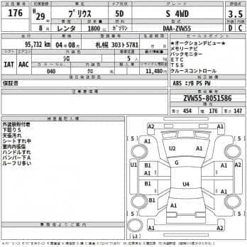 TOYOTA PRIUS S 4WD 2017