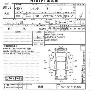 TOYOTA SIENTA X 2018