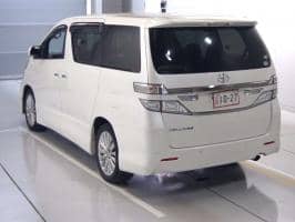 TOYOTA VELLFIRE 2.4Z 2012