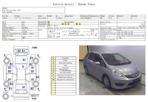 HONDA FIT SHUTTLE HYBRID SMART SELECTION 2011