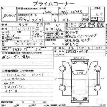 SUZUKI SWIFT XL 4WD 2016