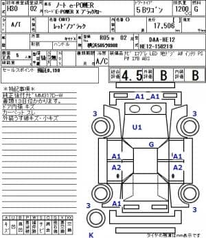 NISSAN NOTE E-POWER X BLACK ARROW 2018