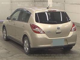 NISSAN TIIDA 4WD 15M FOUR SV + PLASMA 2012