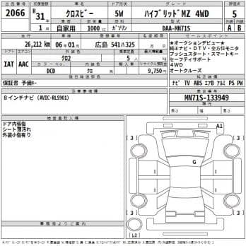 SUZUKI XBEE HYBRID MZ 4WD 2018
