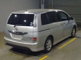 TOYOTA ISIS PLATANA V SELECTION WHITE INTERIOR 2012