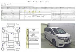 HONDA STEPWGN SPADA 4WD HONDA SENSING8 PERSON 2018