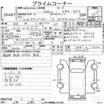 HONDA STEPWGN SPADA HONDA SENSING 2021