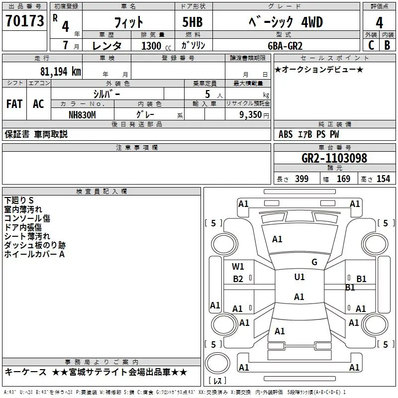 HONDA FIT BASIC 2022