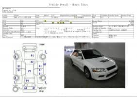 MITSUBISHI LANCER 4WD EVOLUTION VII GSR 2001