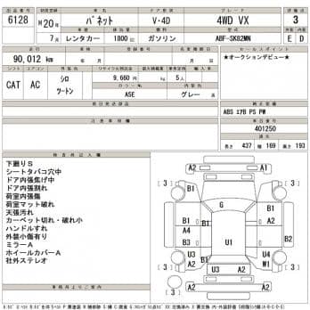 NISSAN VANETTE 4WD VX 2008