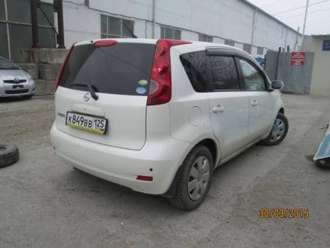 NISSAN NOTE 15X SV 2011