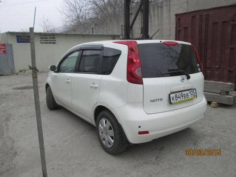 NISSAN NOTE 15X SV 2011