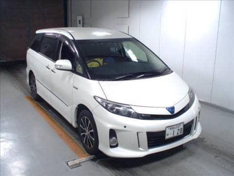 TOYOTA ESTIMA HYBRID AERAS 4WD 2012