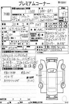HONDA FIT HYBRID XH SELECTION FINESTYLE