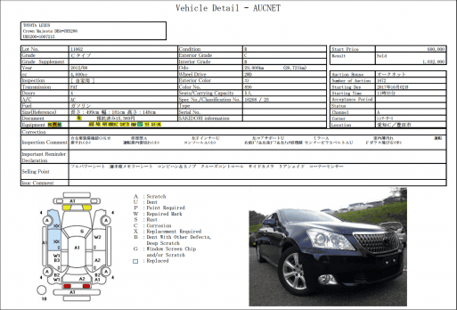 TOYOTA CROWN MAJESTA C TYPE 2012