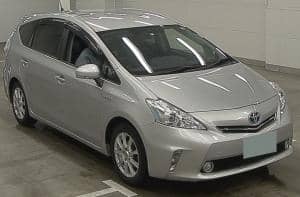 TOYOTA PRIUS ALPHA S TUNE BLACK 2014