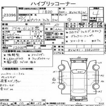 TOYOTA PRIUS ALPHA G 2015