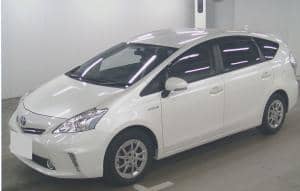 TOYOTA PRIUS ALPHA S TUNE BLACK 2014