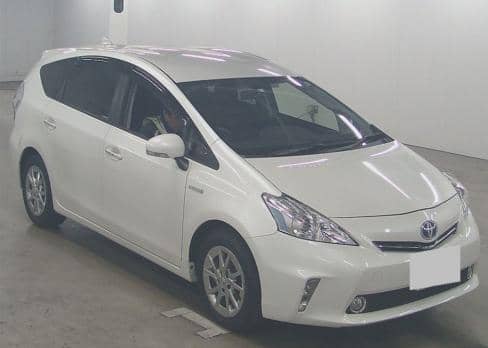 TOYOTA PRIUS ALPHA S TUNE BLACK 2014