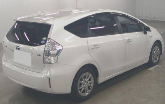 TOYOTA PRIUS ALPHA S TUNE BLACK 2014