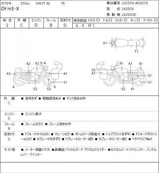 KAWASAKI D-TRACKER X 250 2008