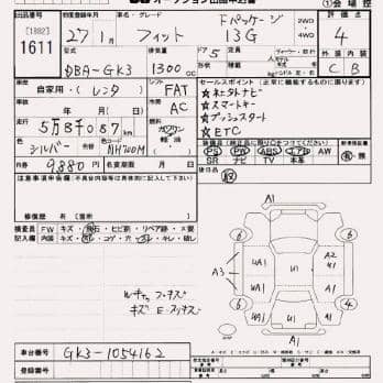 HONDA FIT 13G F PACKAGE 2014