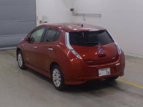 NISSAN LEAF S SIDE CURTAIN AIRBAG LESS 2015