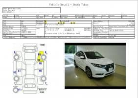 HONDA VEZEL HYBRID Z 2015
